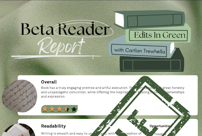 provide beta reading for your novel